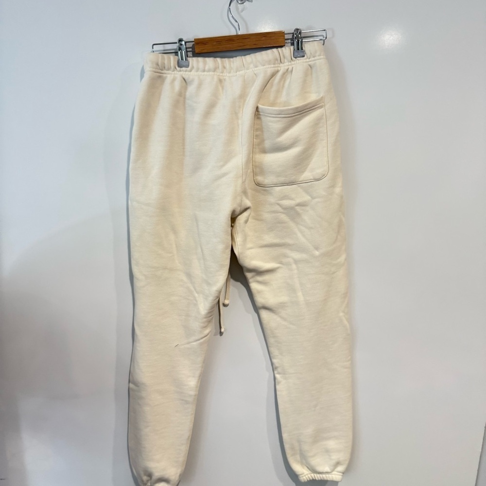 Essentials Fear of God Men's Casual Jogger Sweatpants Pants - Cream - Picture 2 of 6
